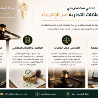 تنظيم الإعلانات التجارية عبر الإنترنت